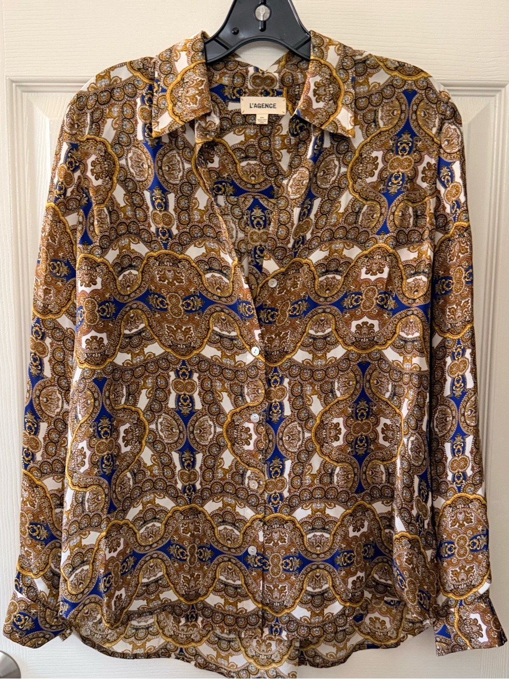 L’agence Nina Long Sleeve Blouse